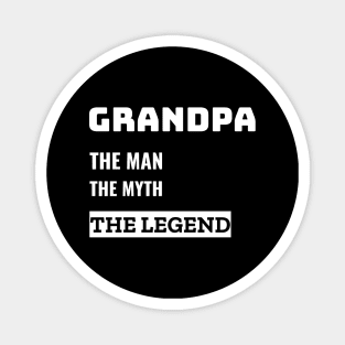 Grandpa - The Legend Magnet